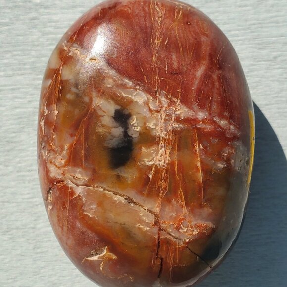 Rosita Jasper Palm Stone Pillow (Q5) - Picture 3 of 4